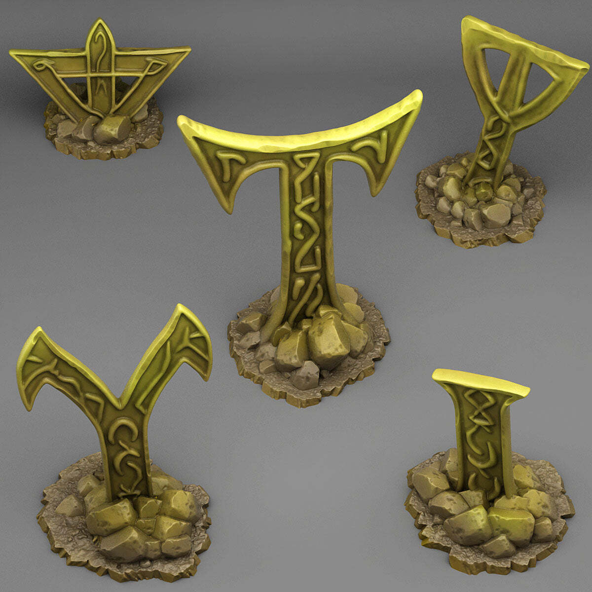Mysterious Cursed Cross