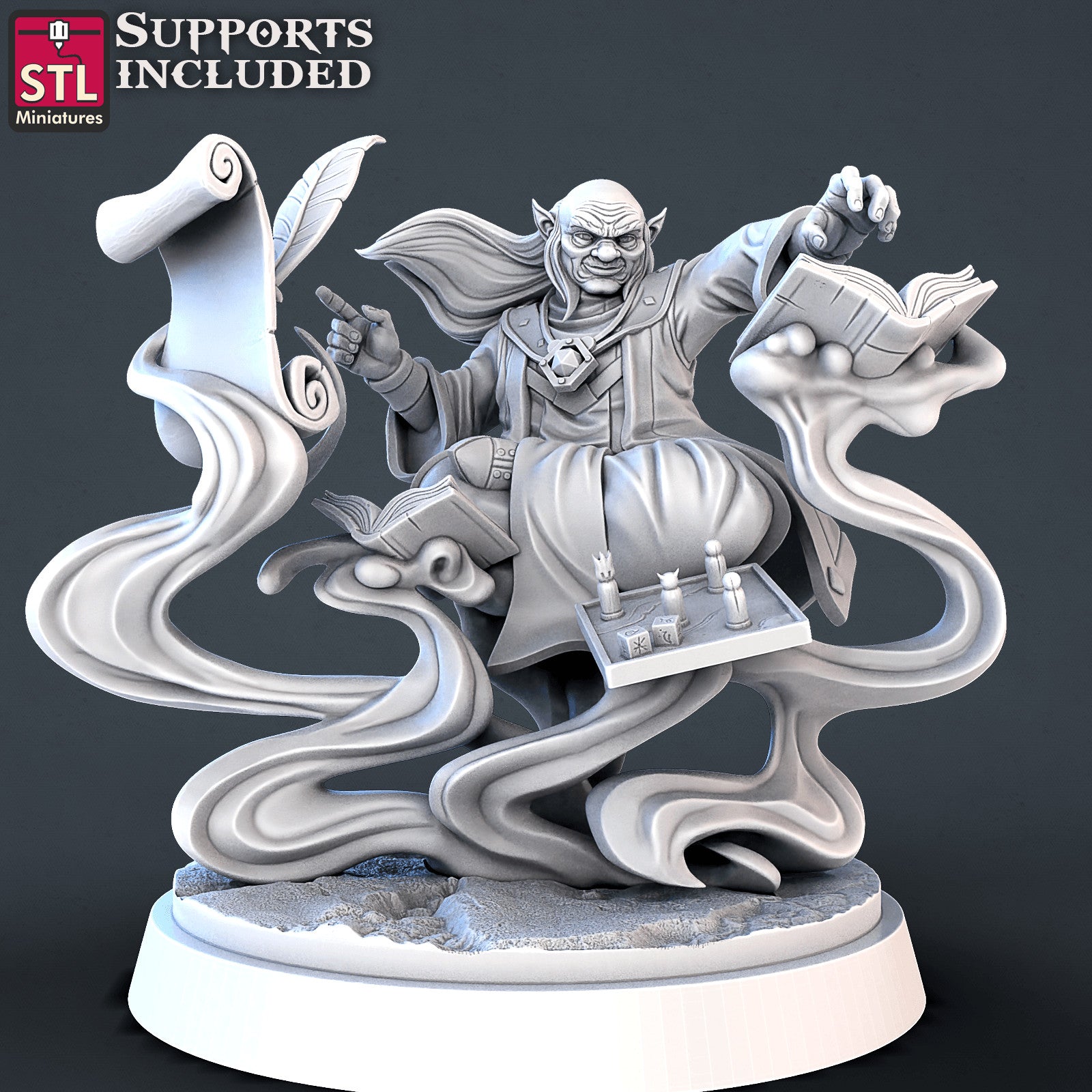 Dungeon Master tribute 28mm resin miniature