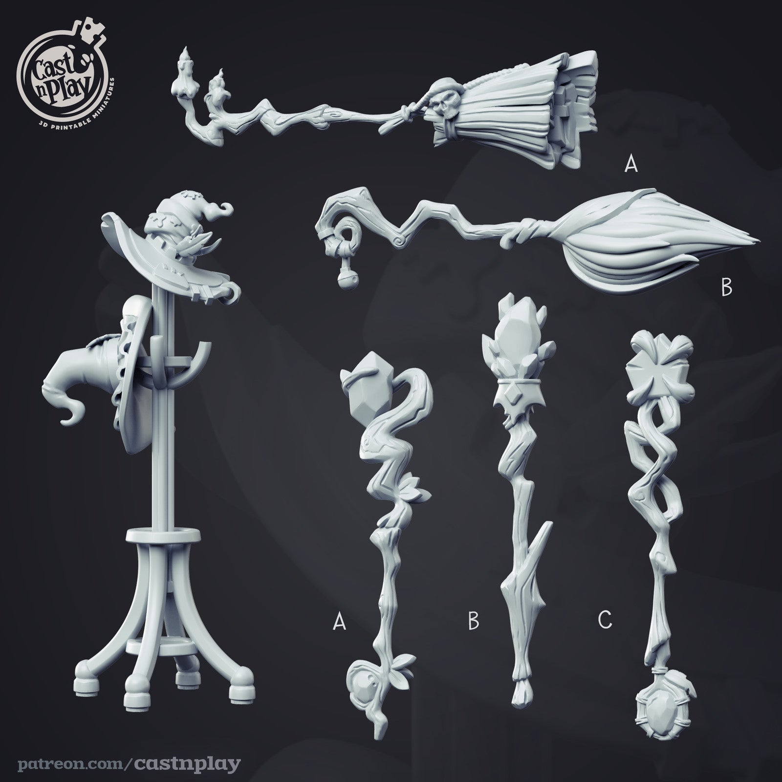 Wizard Props – Wizard's Guild Set