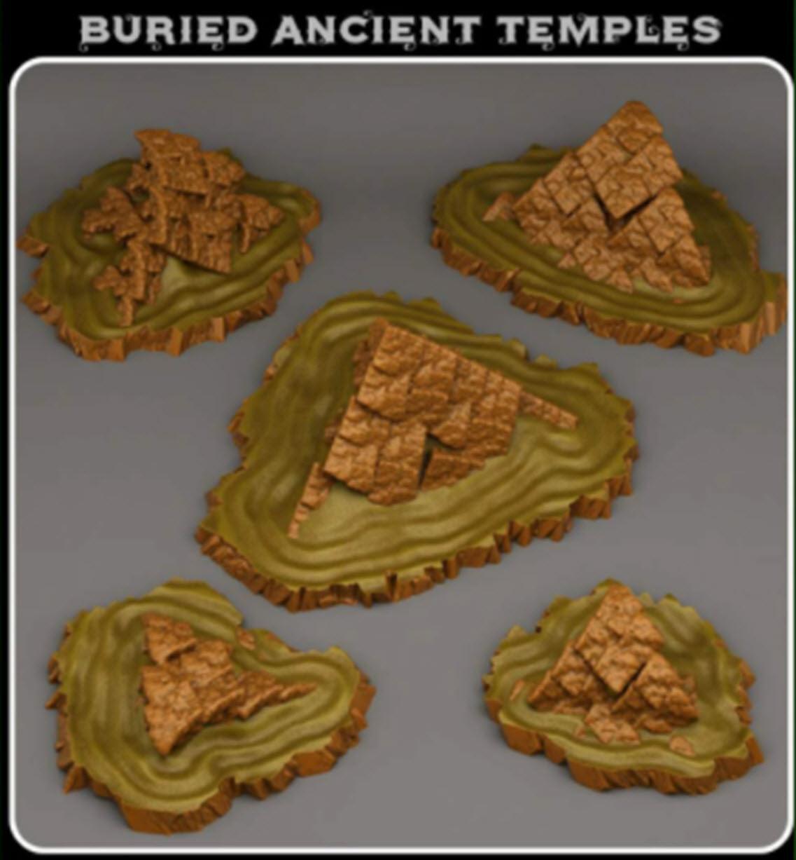 Berried Ancient Temples
