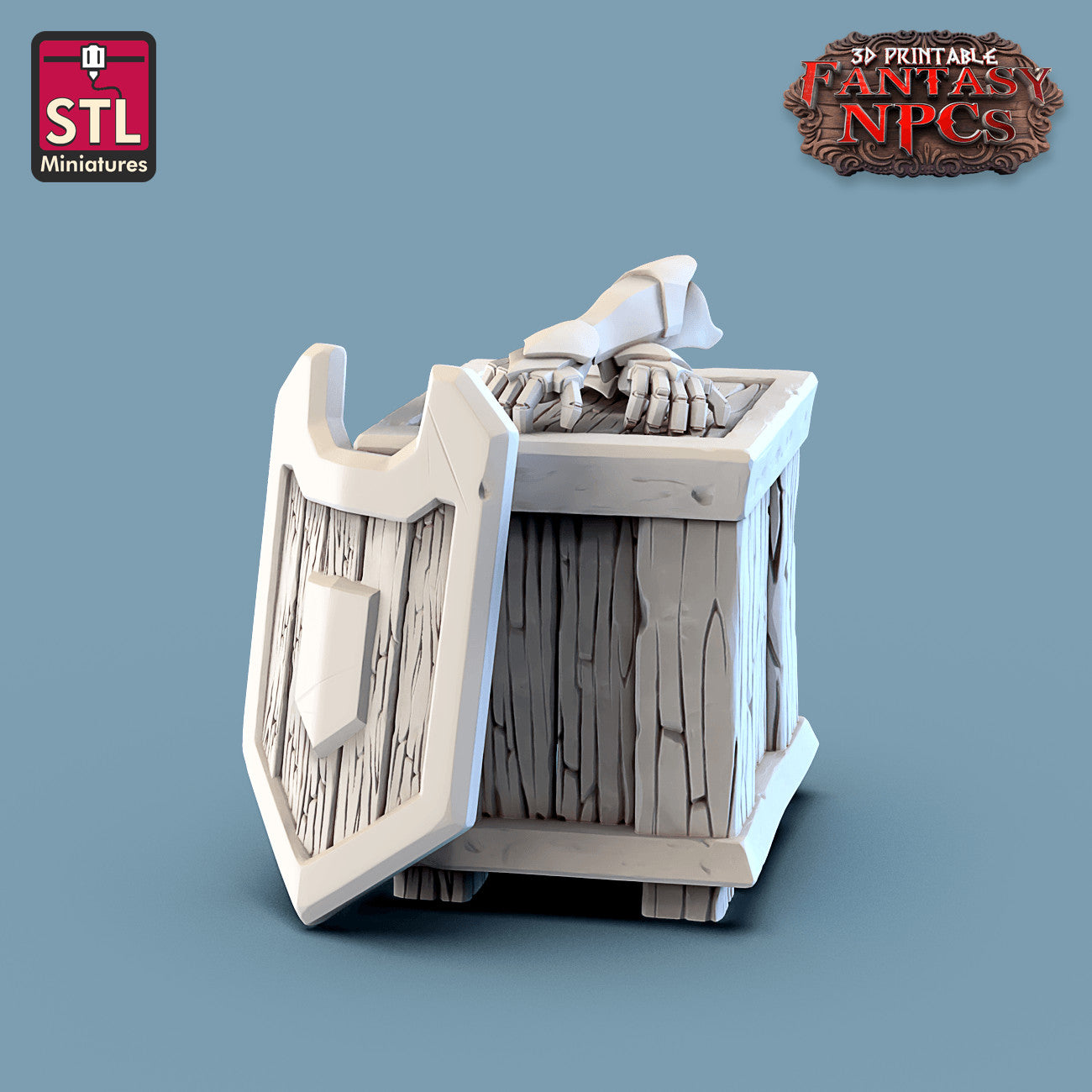 Shield display and armour props