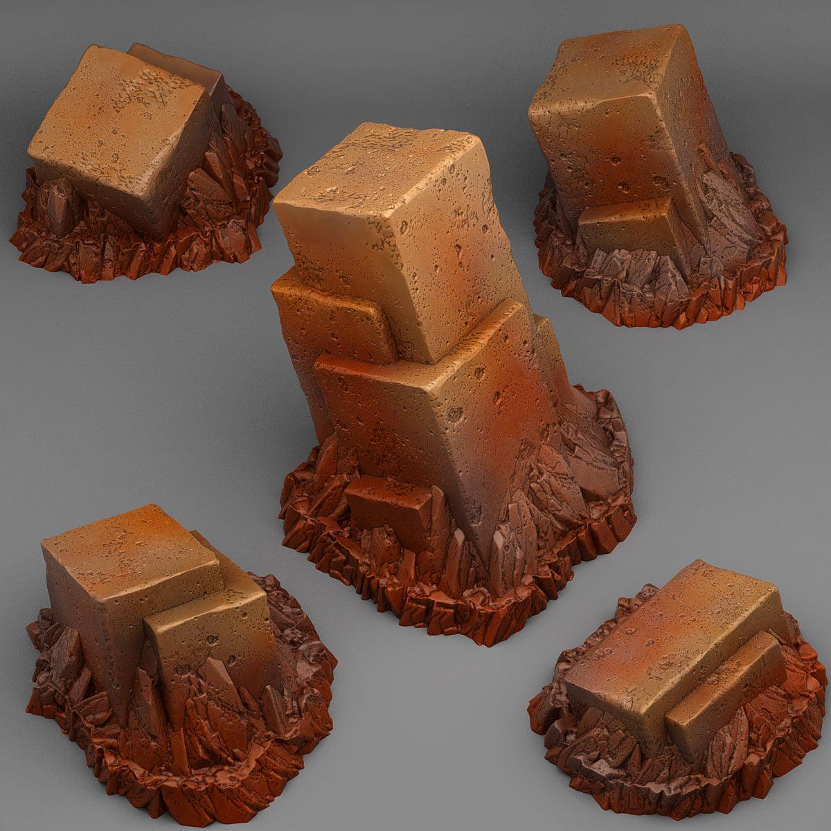 Sugarcube Pillars