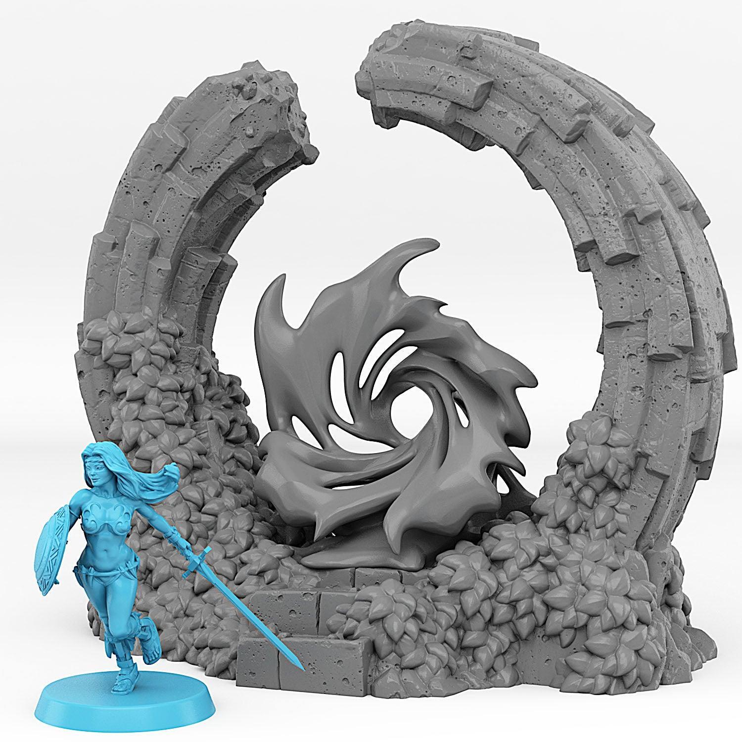 Pandora Portal With Its Water Vortex