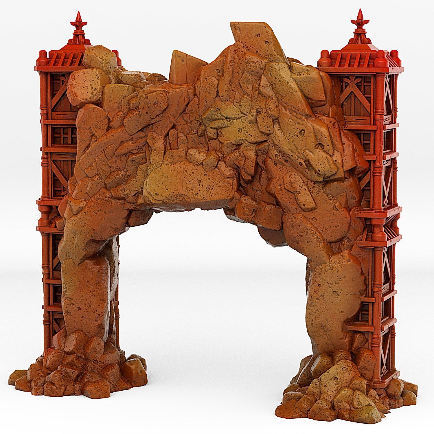 Ancient Asian Temple Portal