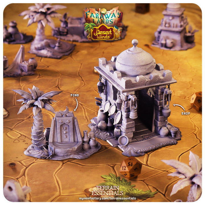 Goldsmith Shop Desert Winds Terrain Set