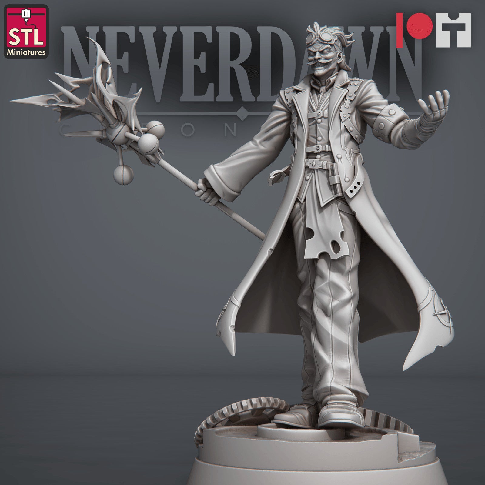 Dr. Stein 28mm resin miniature