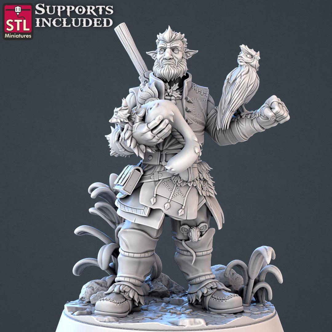 Forest altar and fountain 28mm scenery
