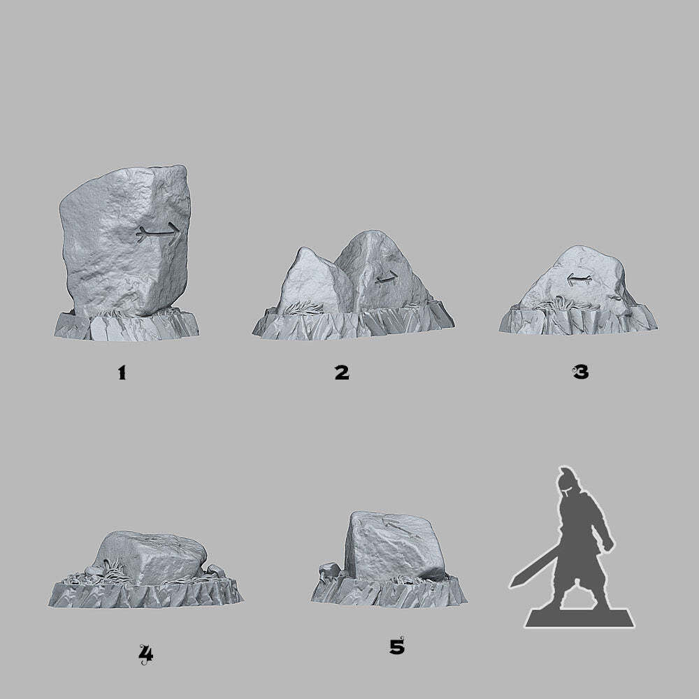 Oriented Traveler Stones