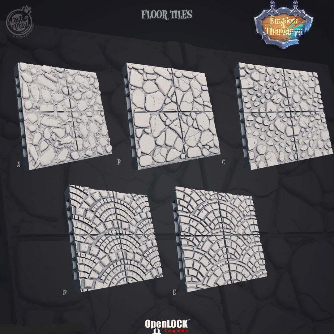 Kingdom Street Floor Tiles – Kingdom of Thamarya