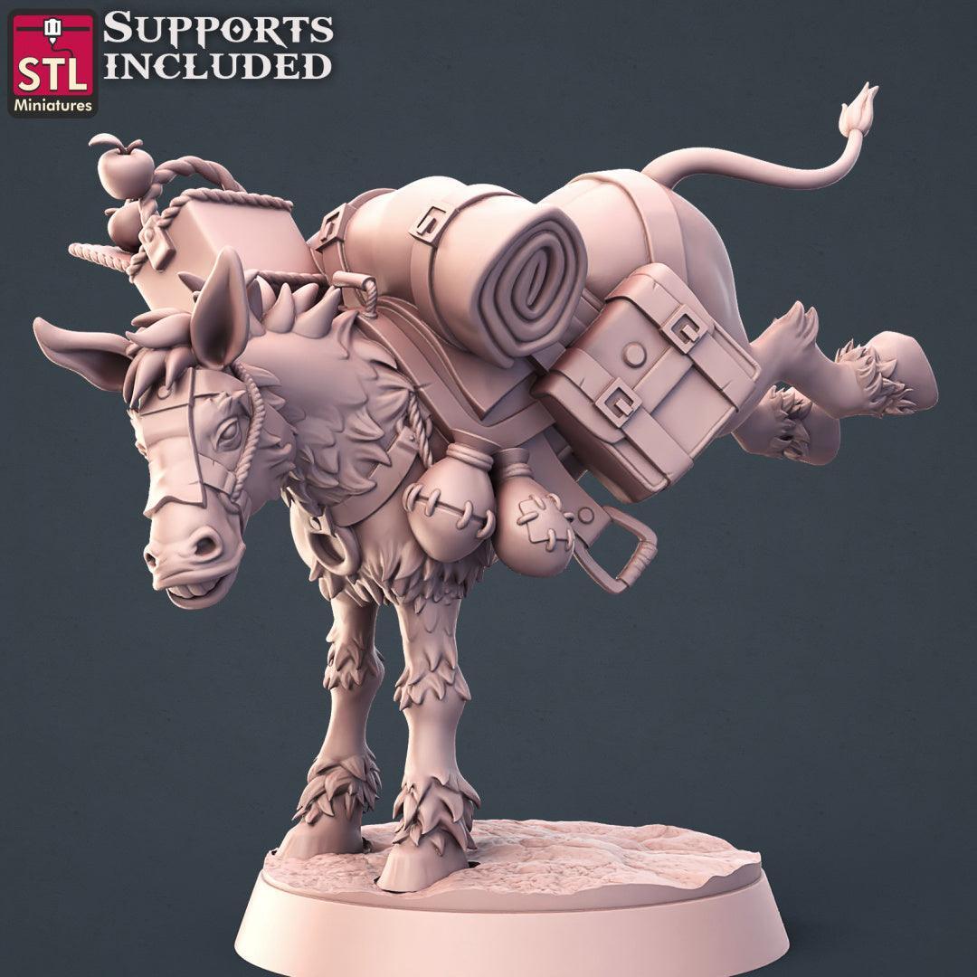 Horse trainer NPC 28mm miniature