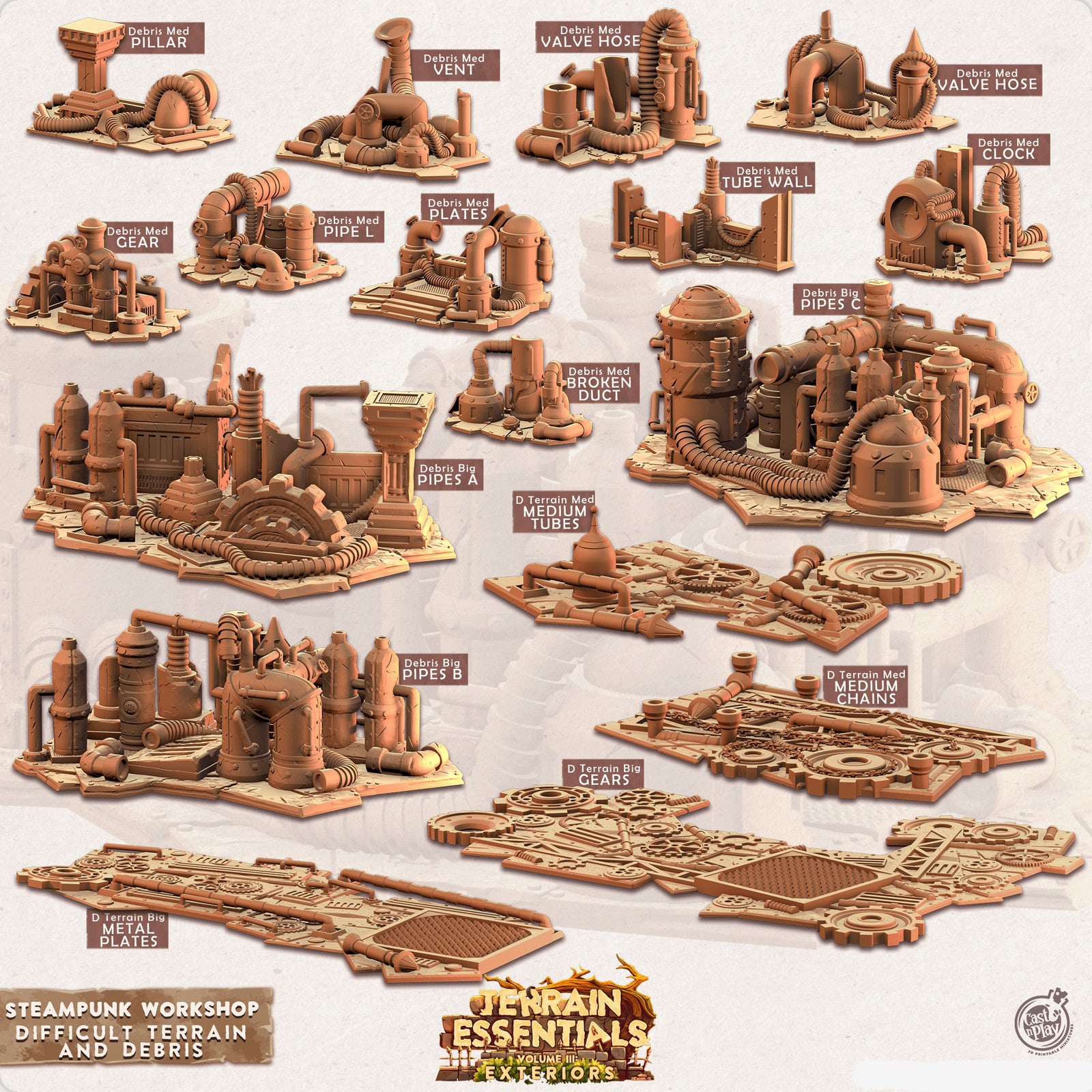 Steampunk Workshop Difficult Terrain