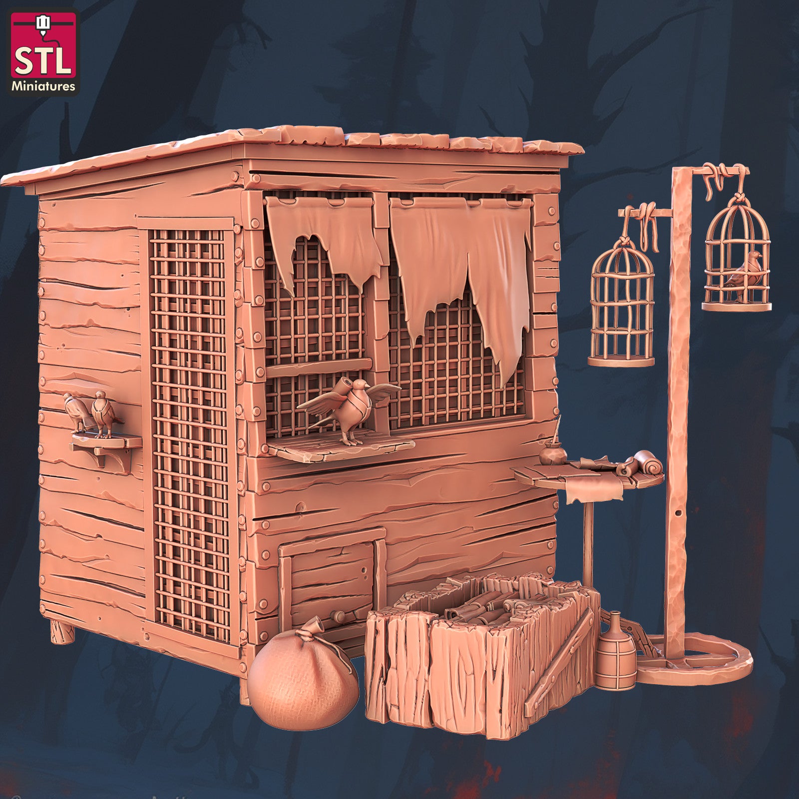Beggars guild camp 28mm scenery