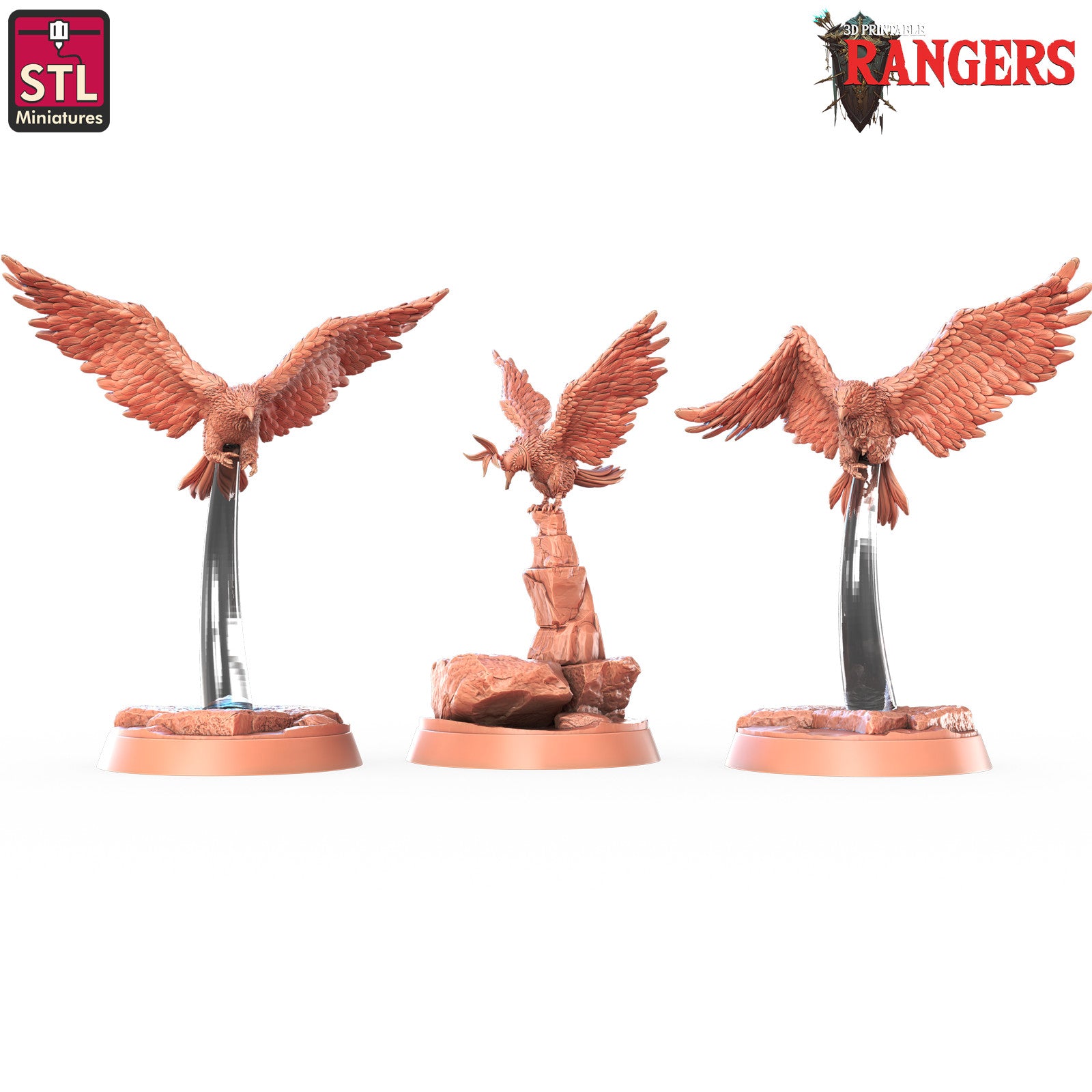 Ranger Falcon 28mm resin miniature set