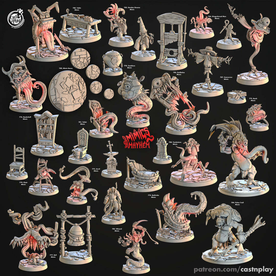 Mimic Bases – Mimics Mayhem Set