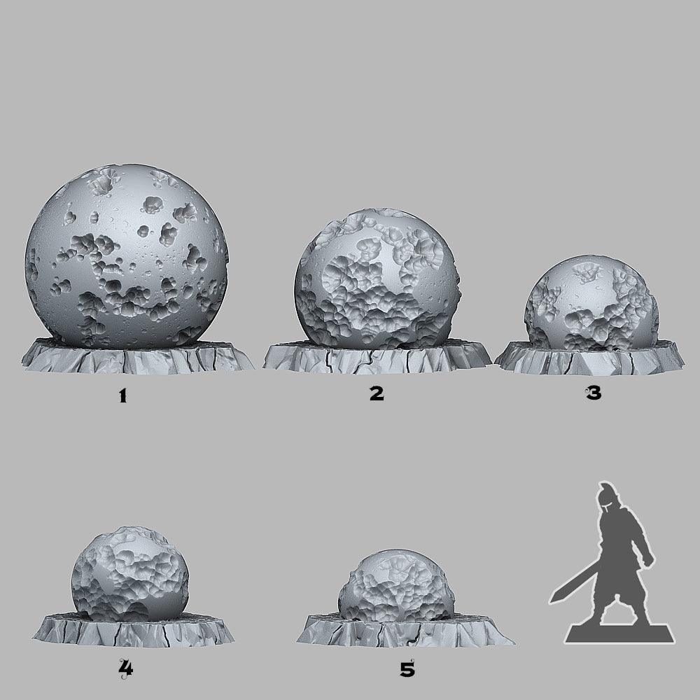 Necrotic Focus Crystals