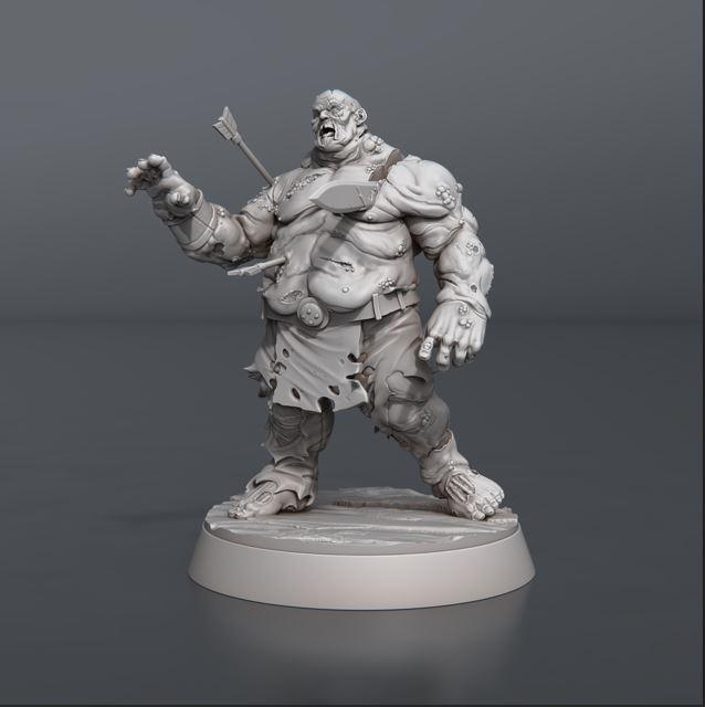 Zombie miniature A