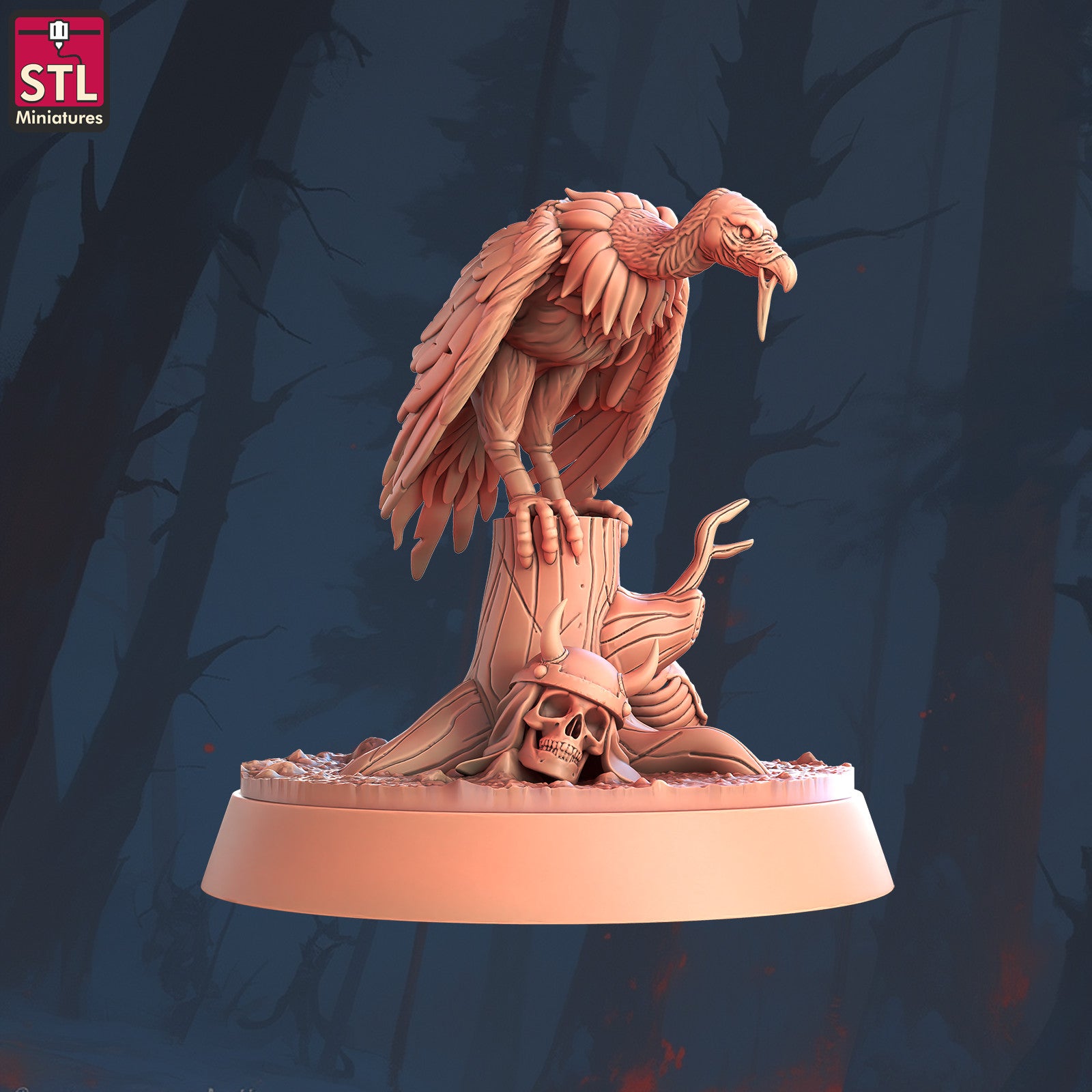 Vulture C 28mm miniature