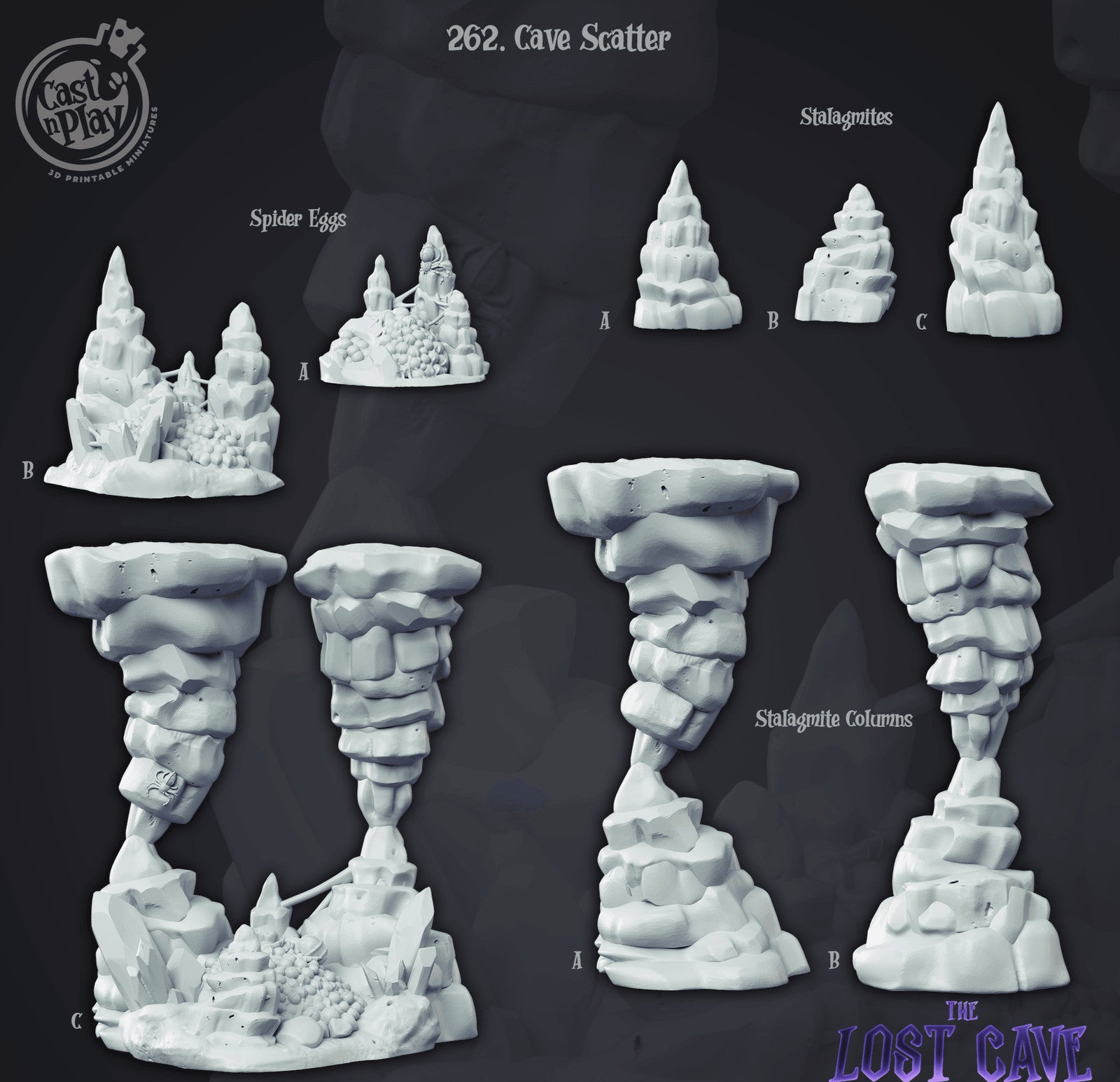 Cave Scatter The Lost Cave Terrain Set