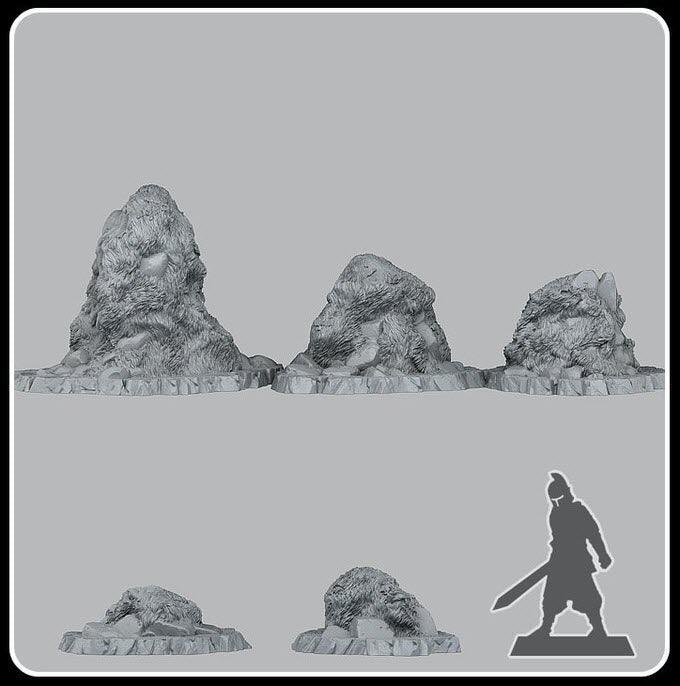 Curious Grassy Rocks