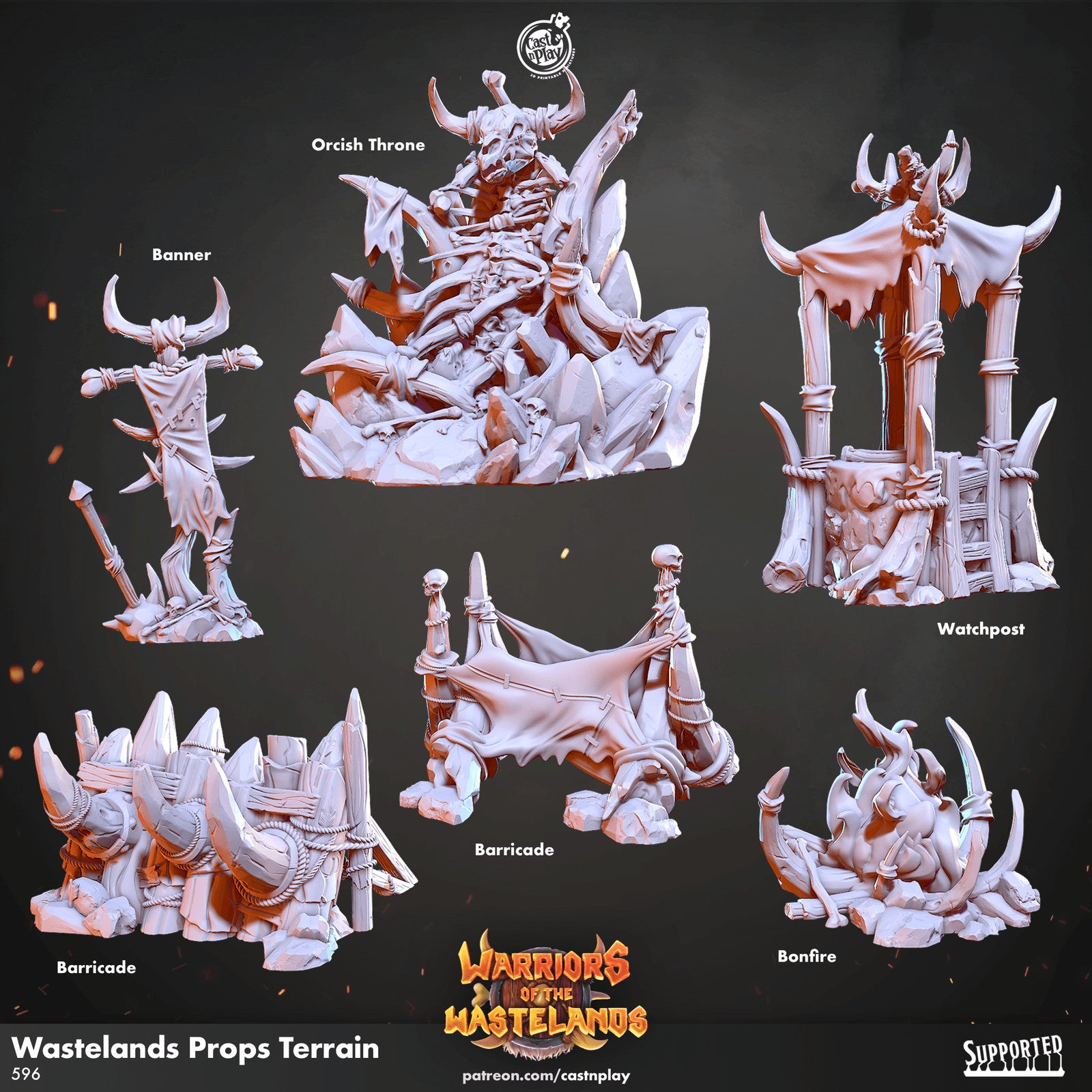 Wastelands Terrain Warriors of the Wastelands