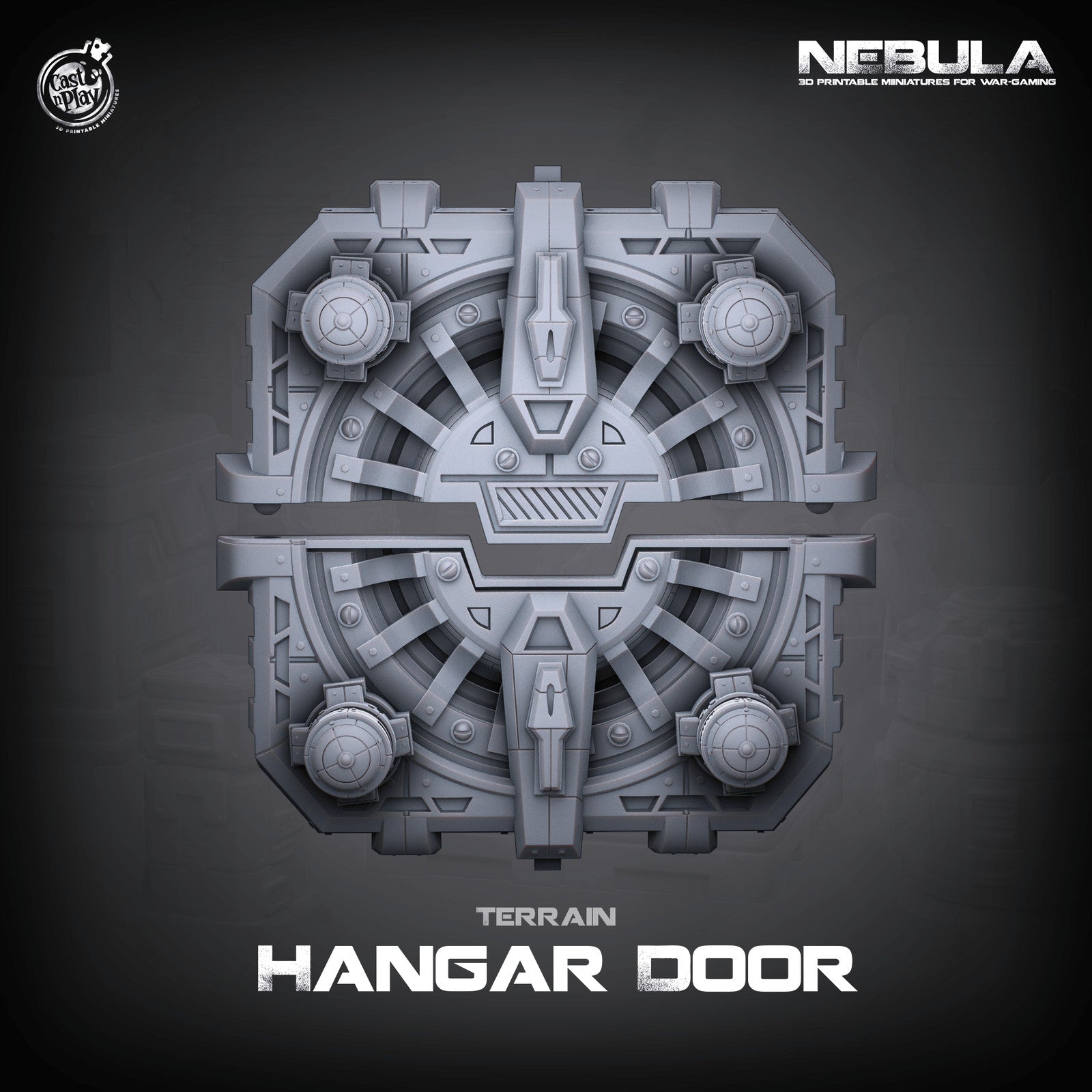 Underground Hangar Door – Nebula Origins