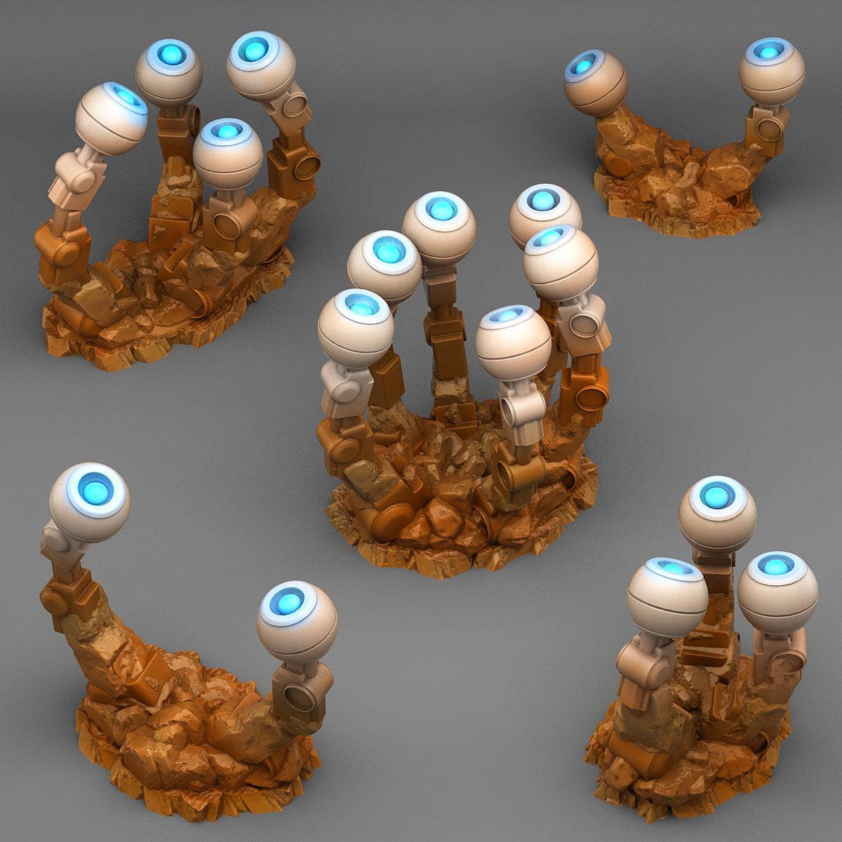 Robotic Eyes Plants