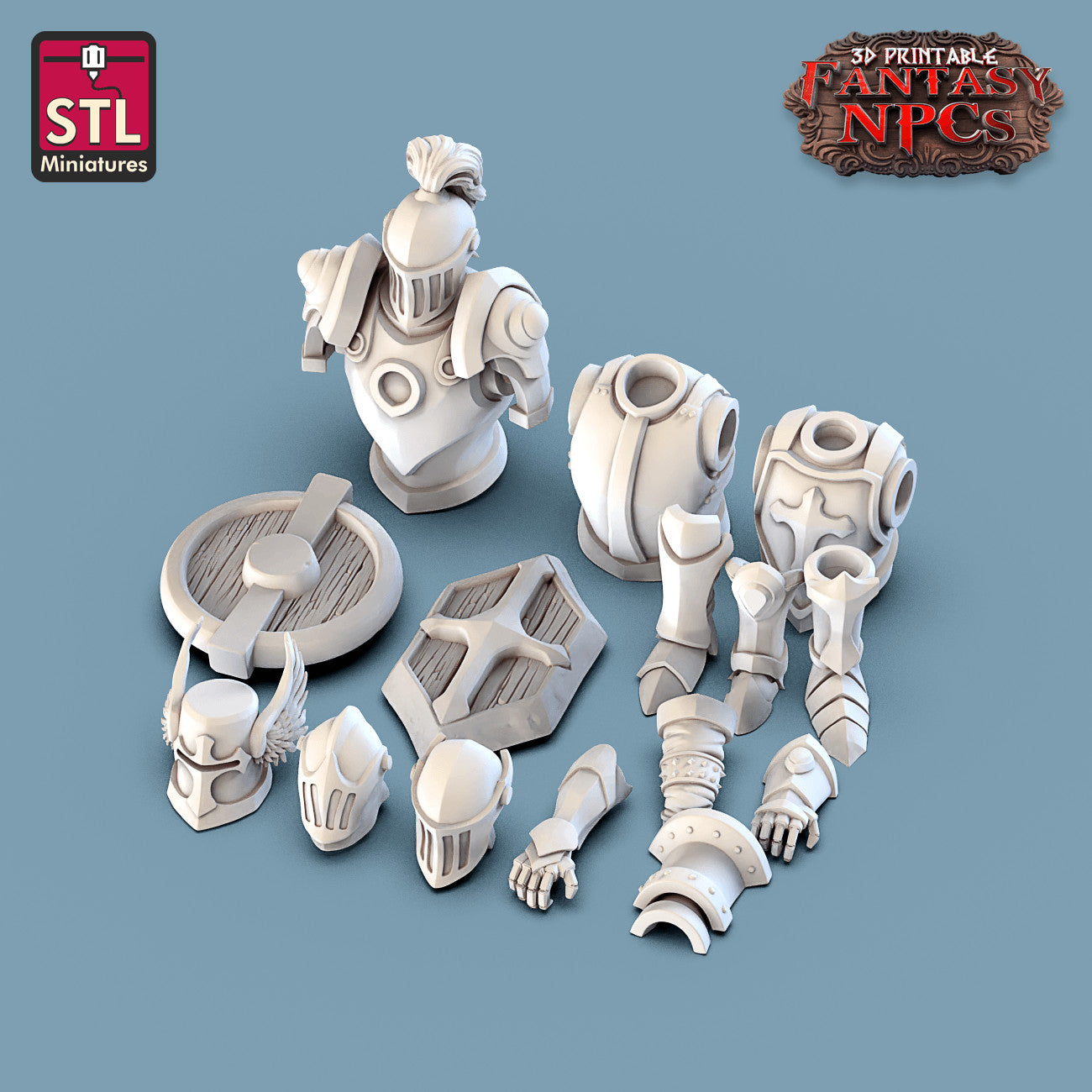 Armour packs miniature props
