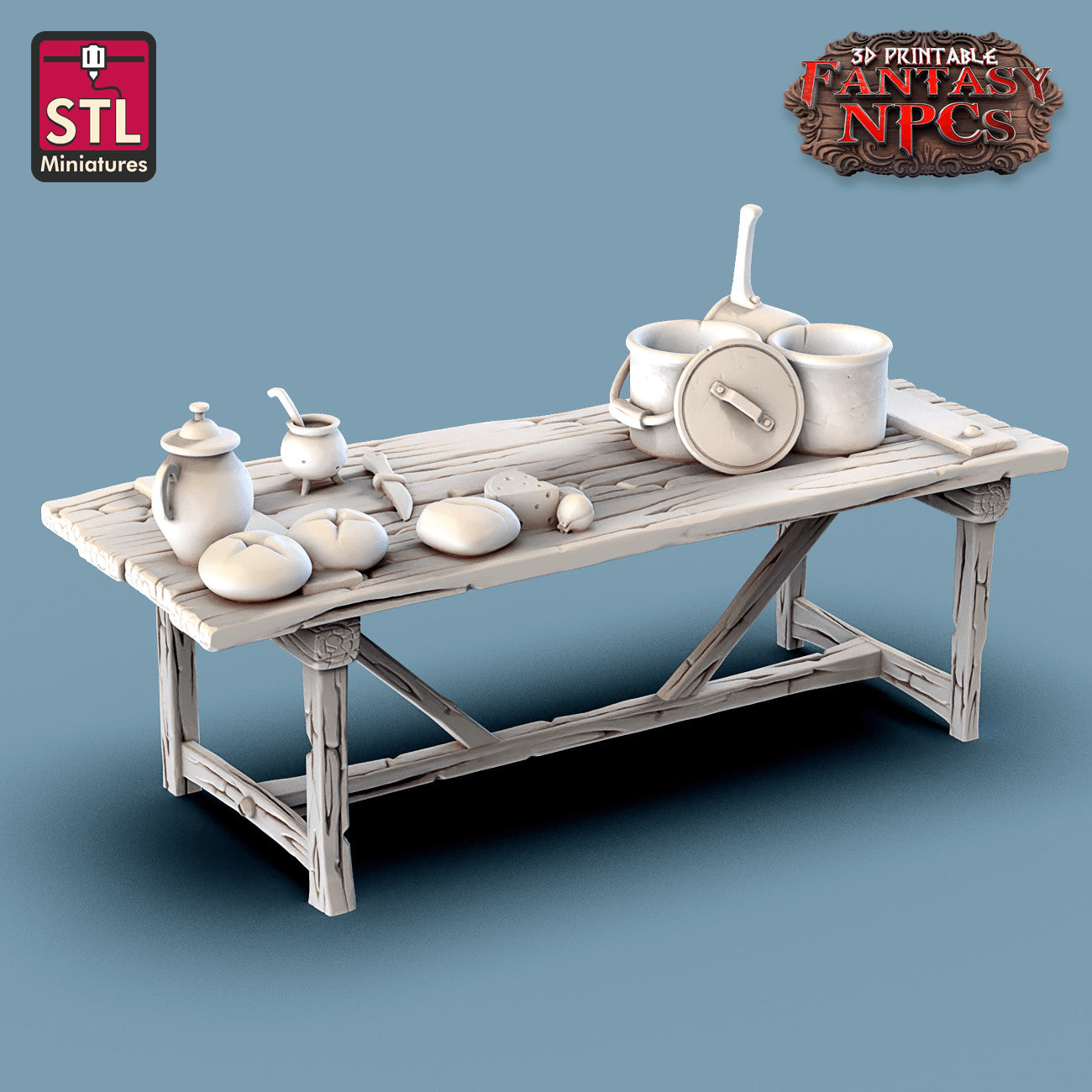 Cook oven miniature terrain piece