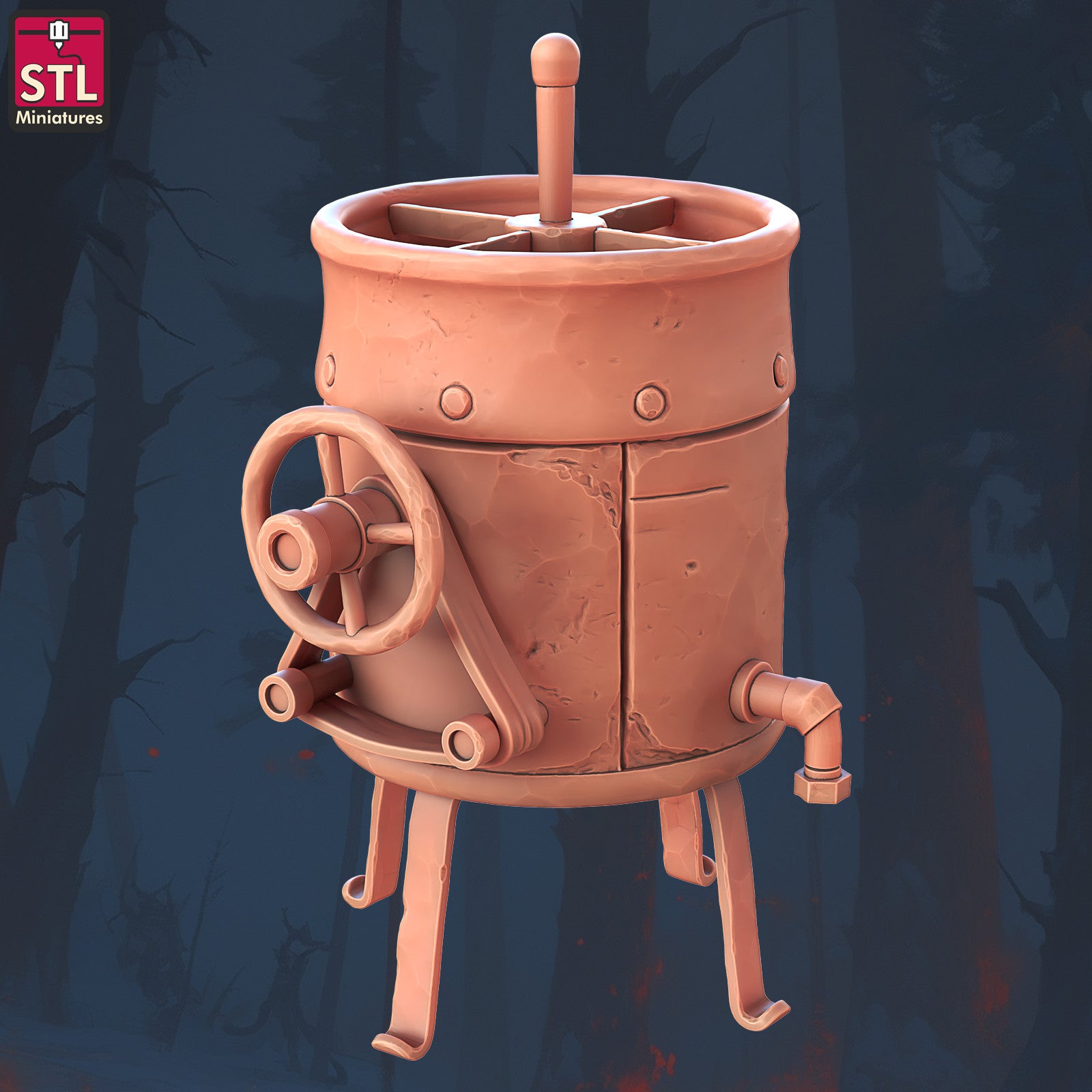 Honey maker desk terrain piece