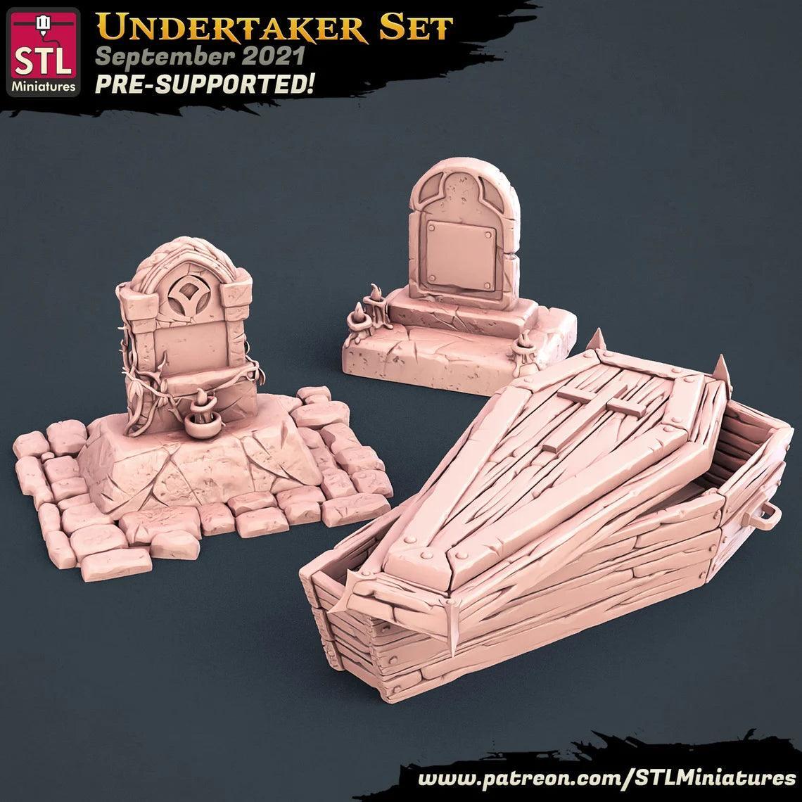 Undertaker wagon 28mm scenery