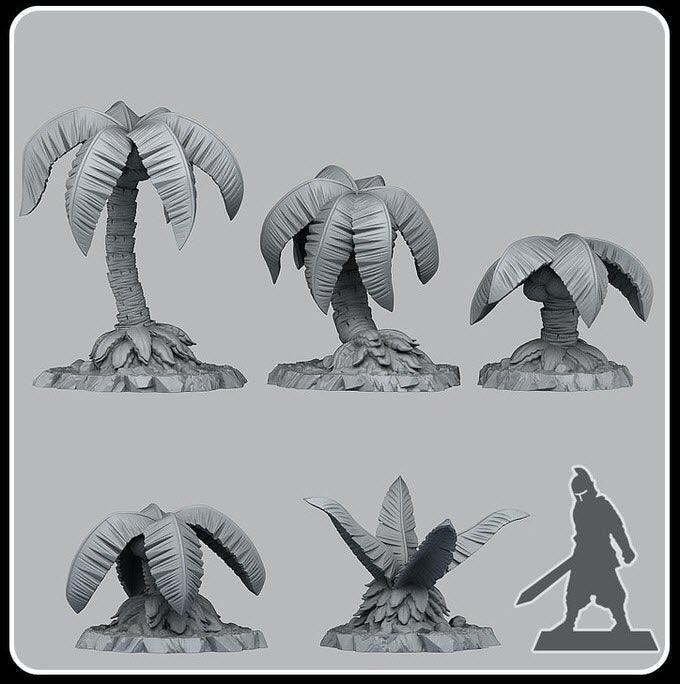 Pirates Palm Trees