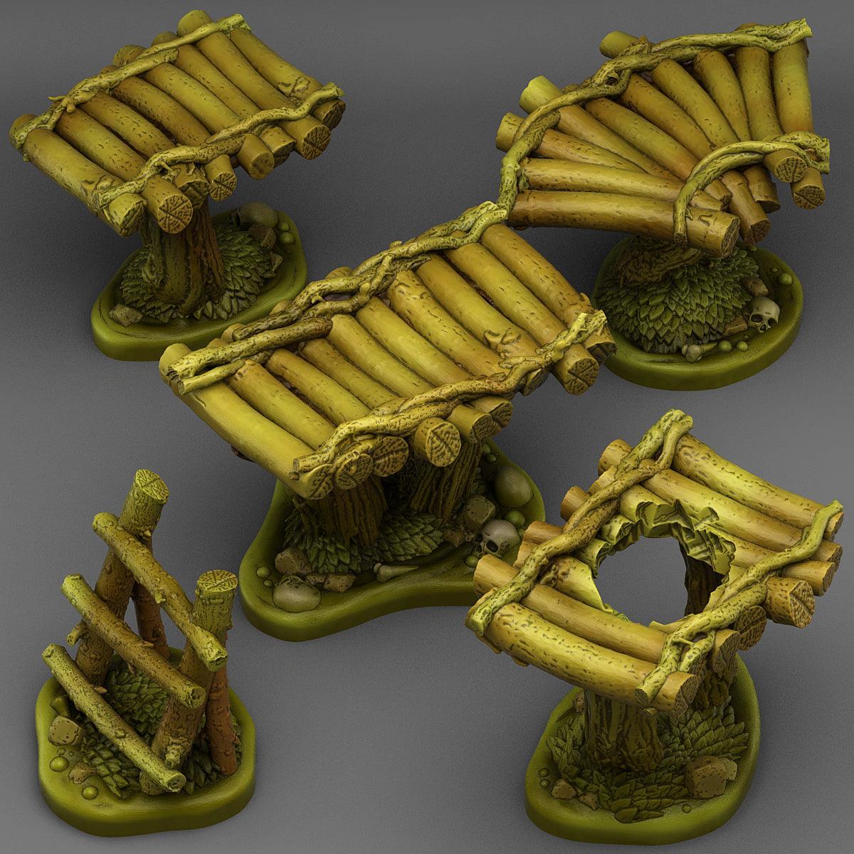 Swamp Modular Bridges