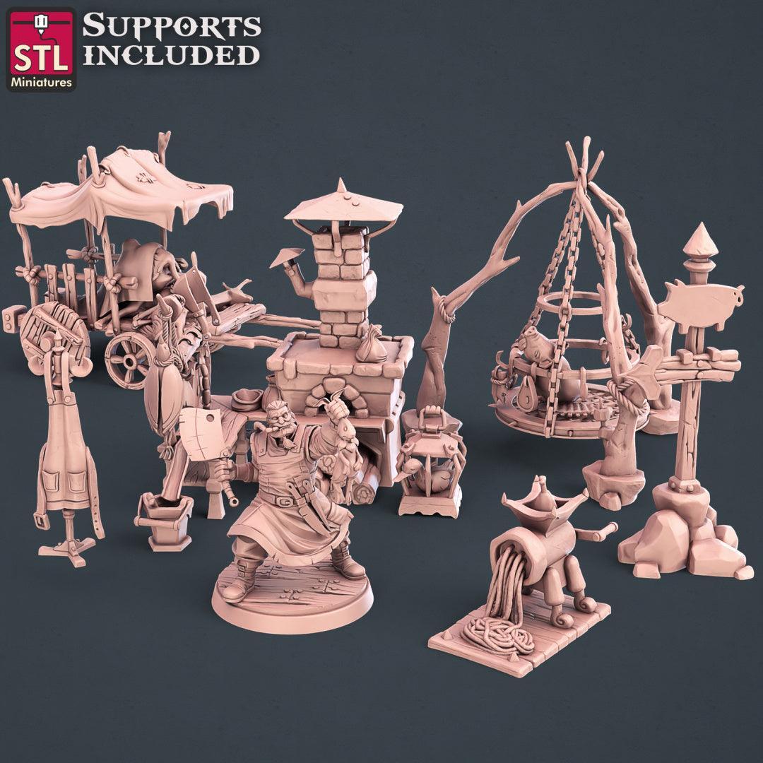 Butcher figure miniature
