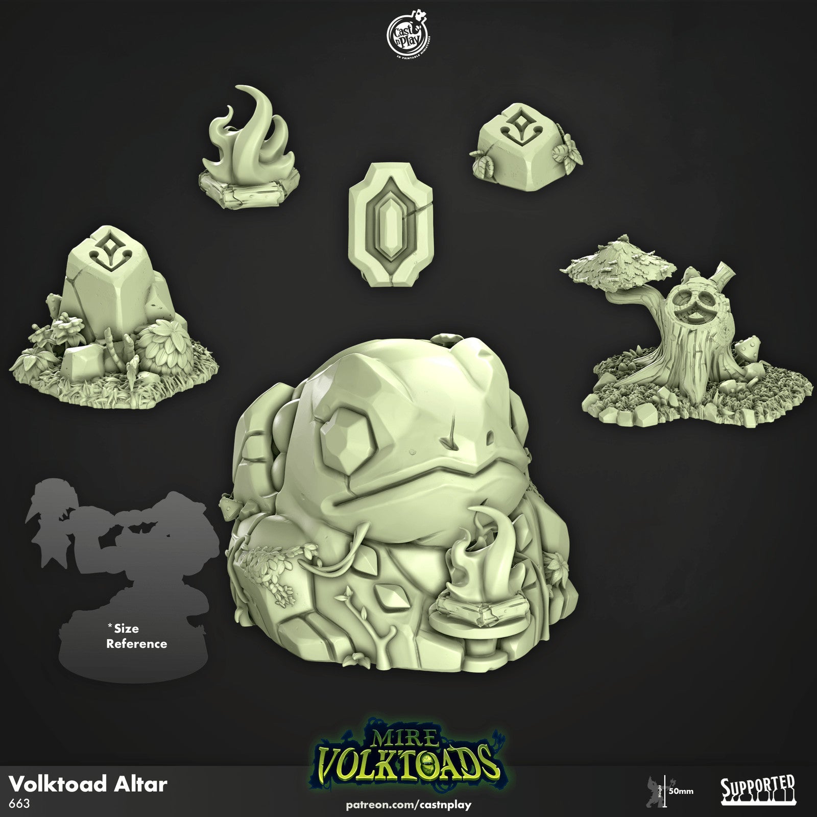 Volktoad Altar – Mire Volktoads Set