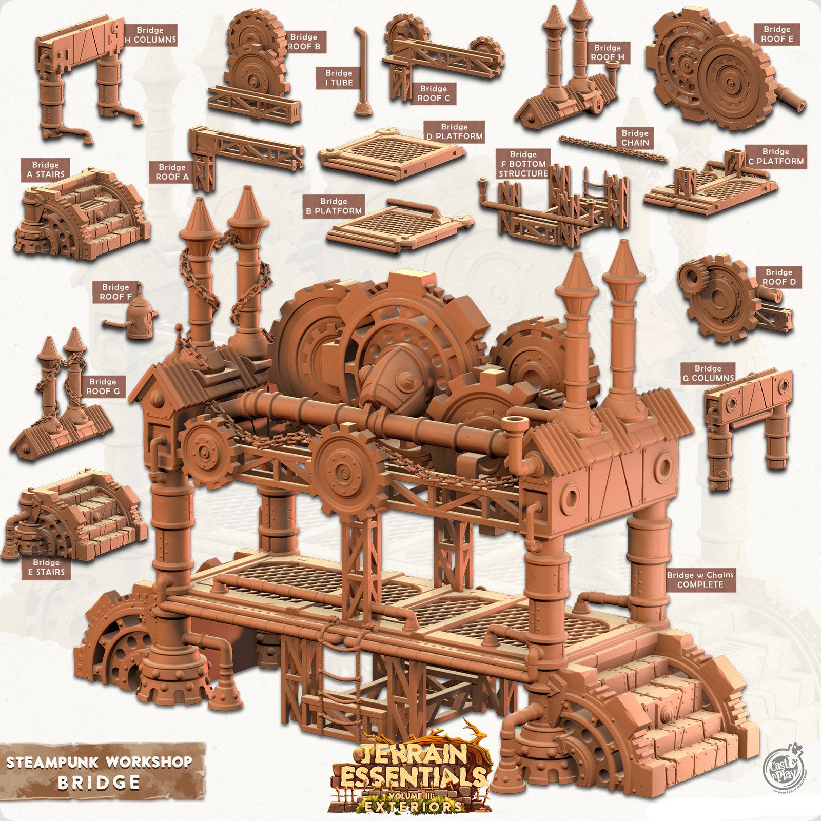Steampunk Workshop Bridge