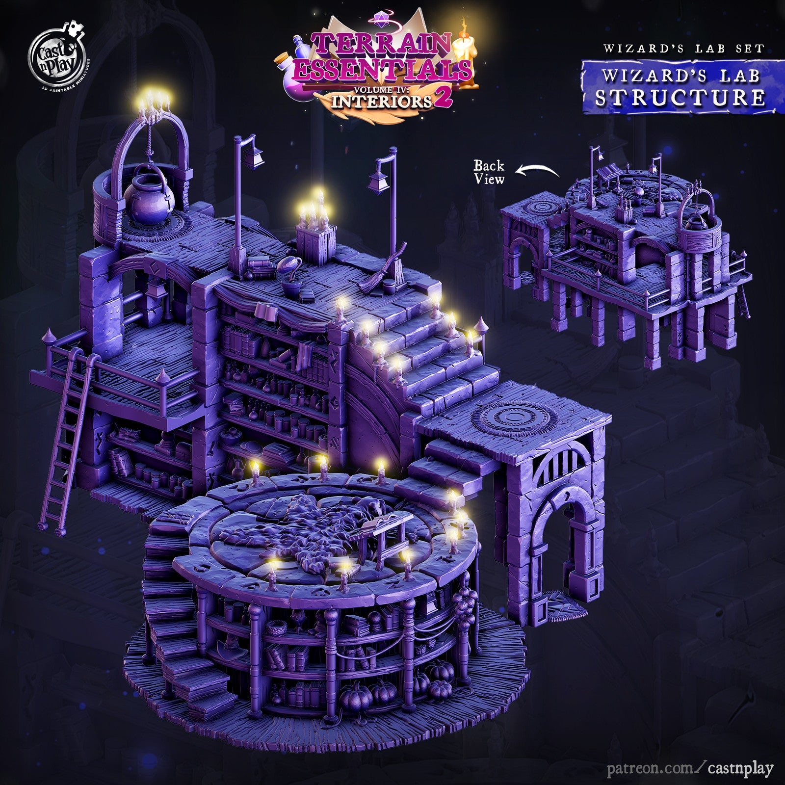 Wizard's Lab – Structure Set
