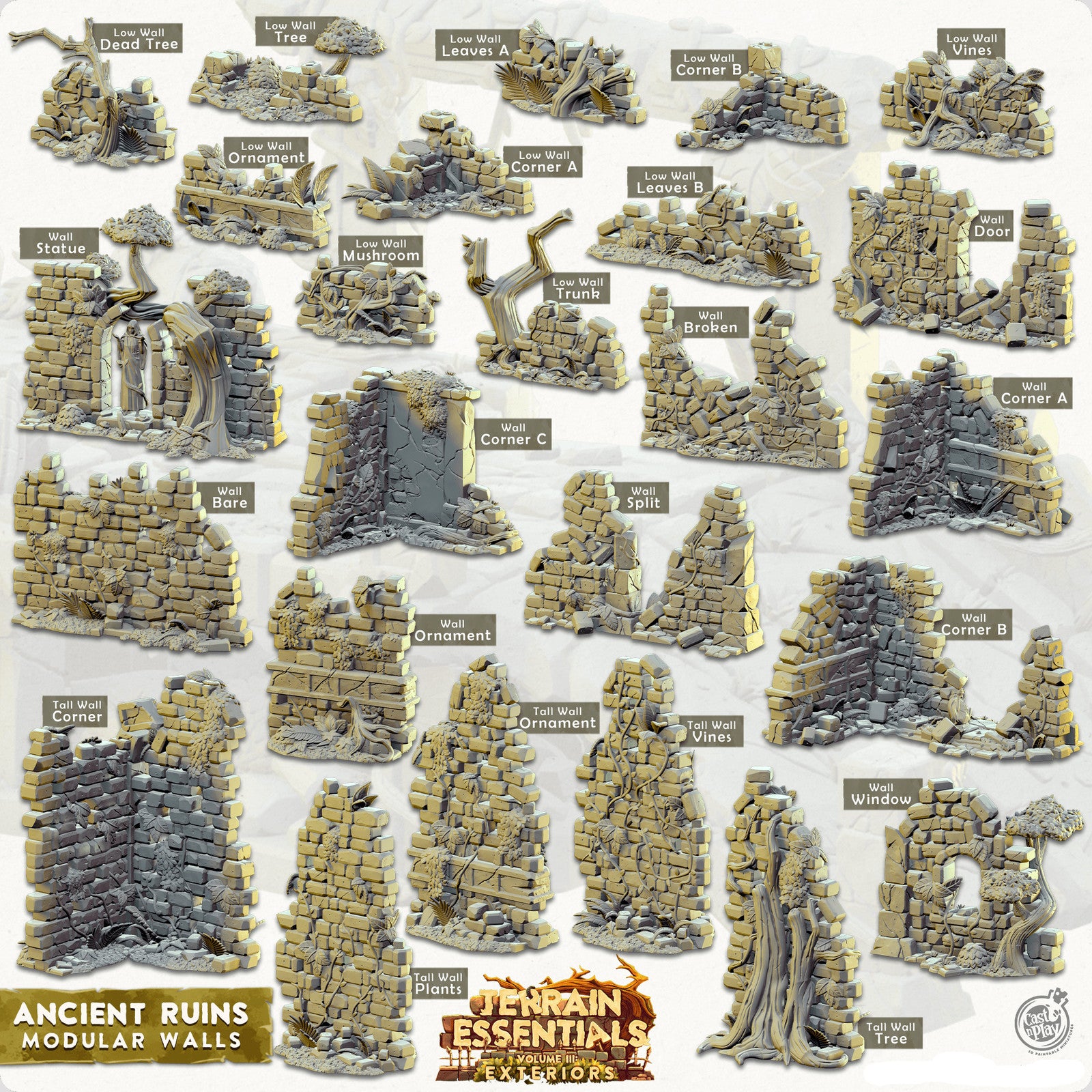 Exteriors - Ancient Ruins Modular