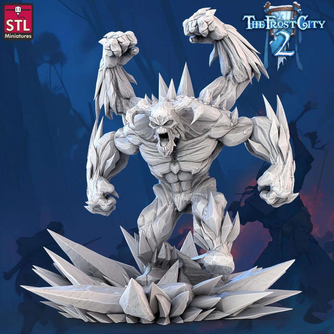 Ice Elemental C 28mm miniature