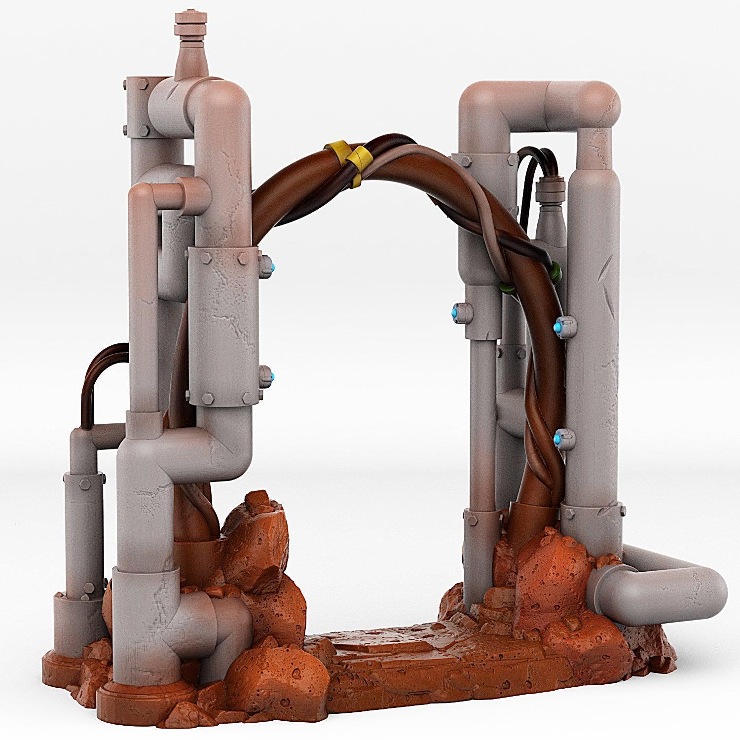 Martian Pipes Portal