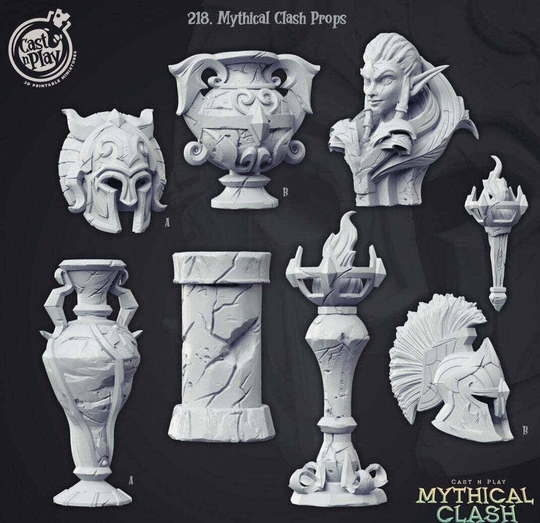 Greek Temple Props