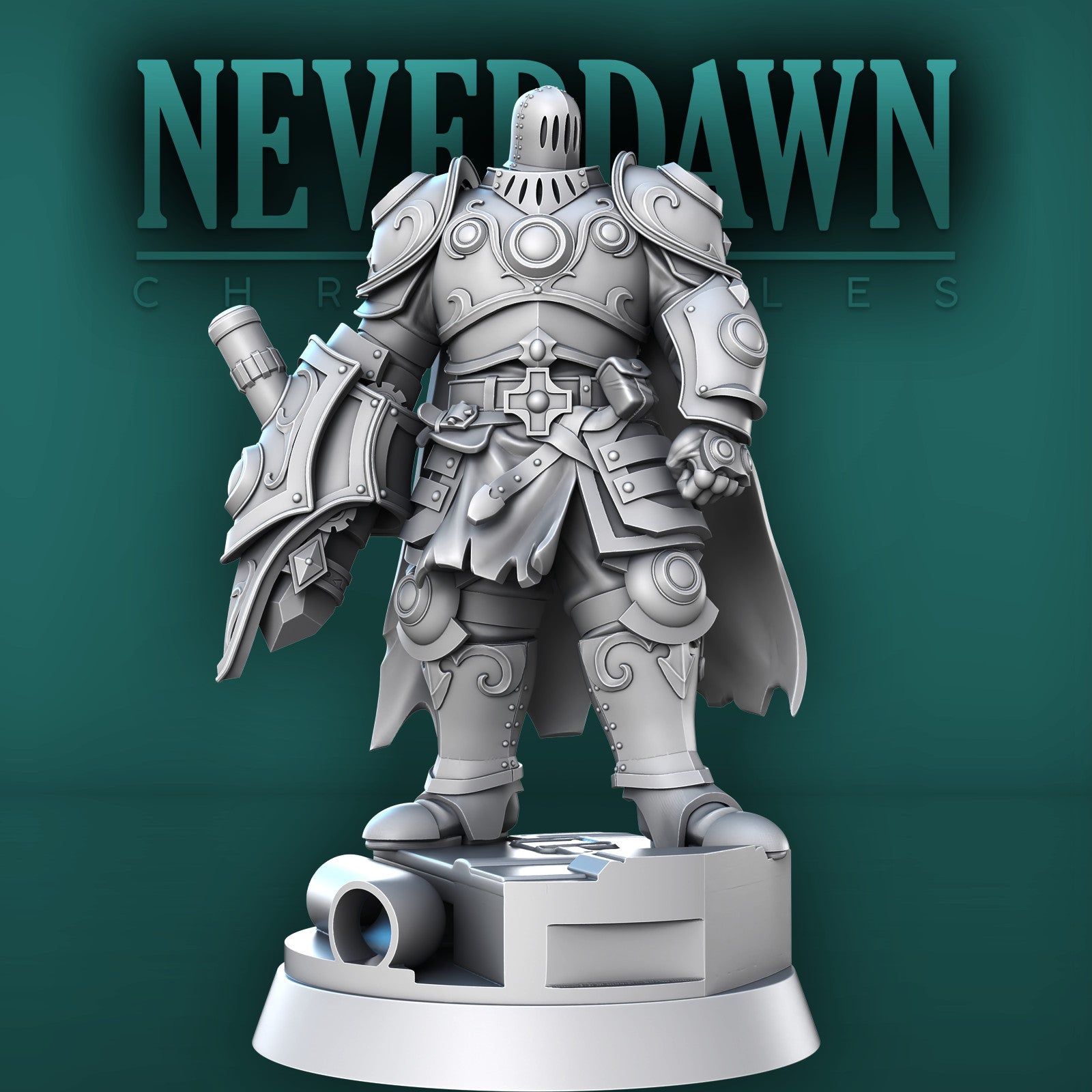 Never Dawn Luminaries Light Cannon Unit 28mm miniature