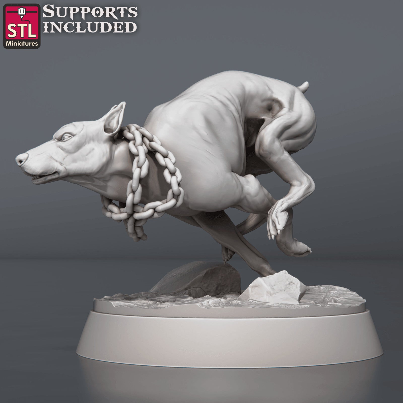 Wild dog miniatures D and E