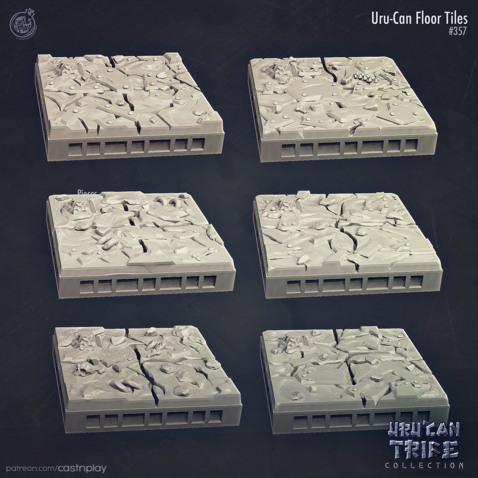 Uru Can Floor Tiles Terrain Set