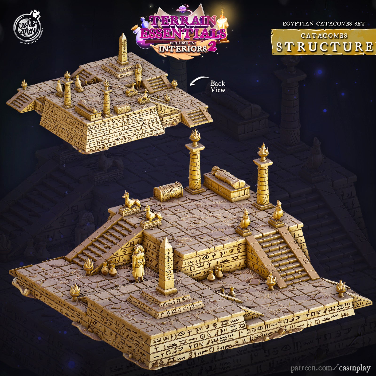 Egyptian Catacomb – Structure Set