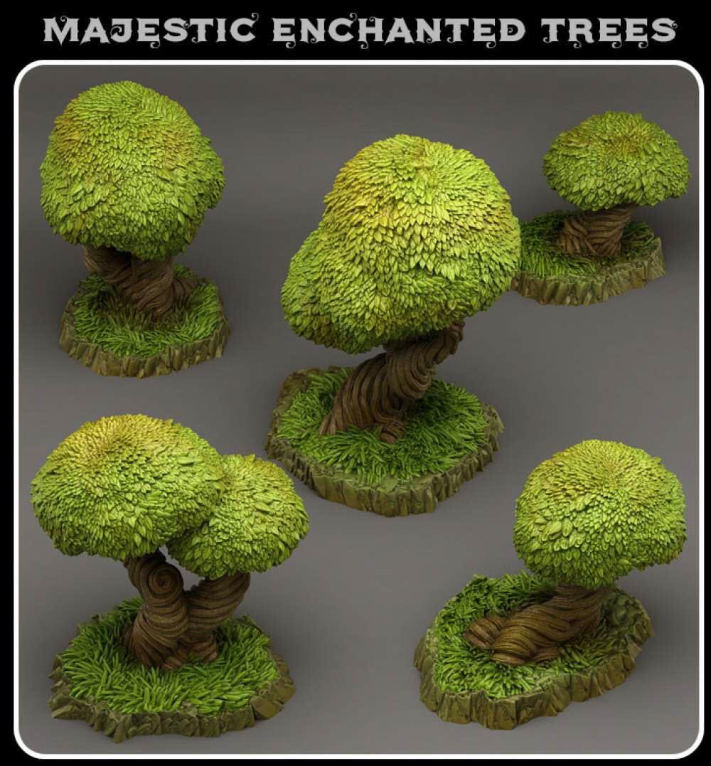 Majestic Enchanted Trees