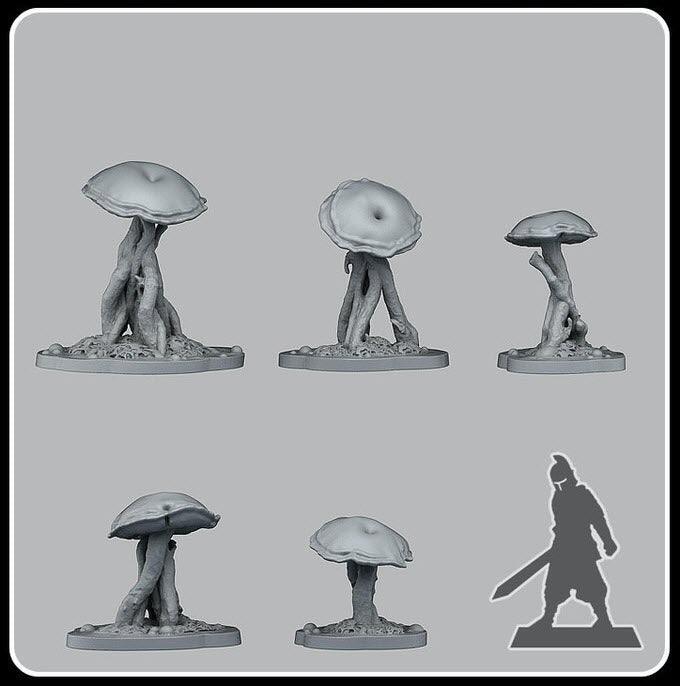 Poisonous Swamp Mushrooms