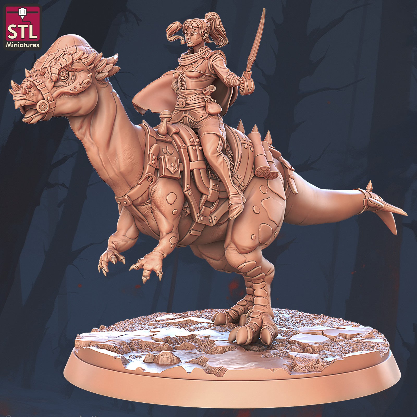 Modular Rider C 28mm cavalry miniature