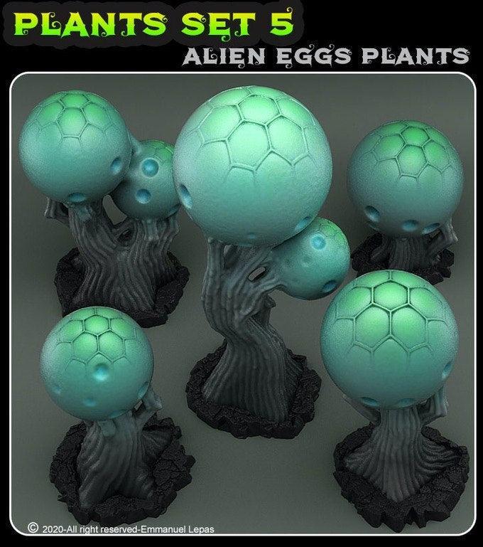 Alien Eggs Plants
