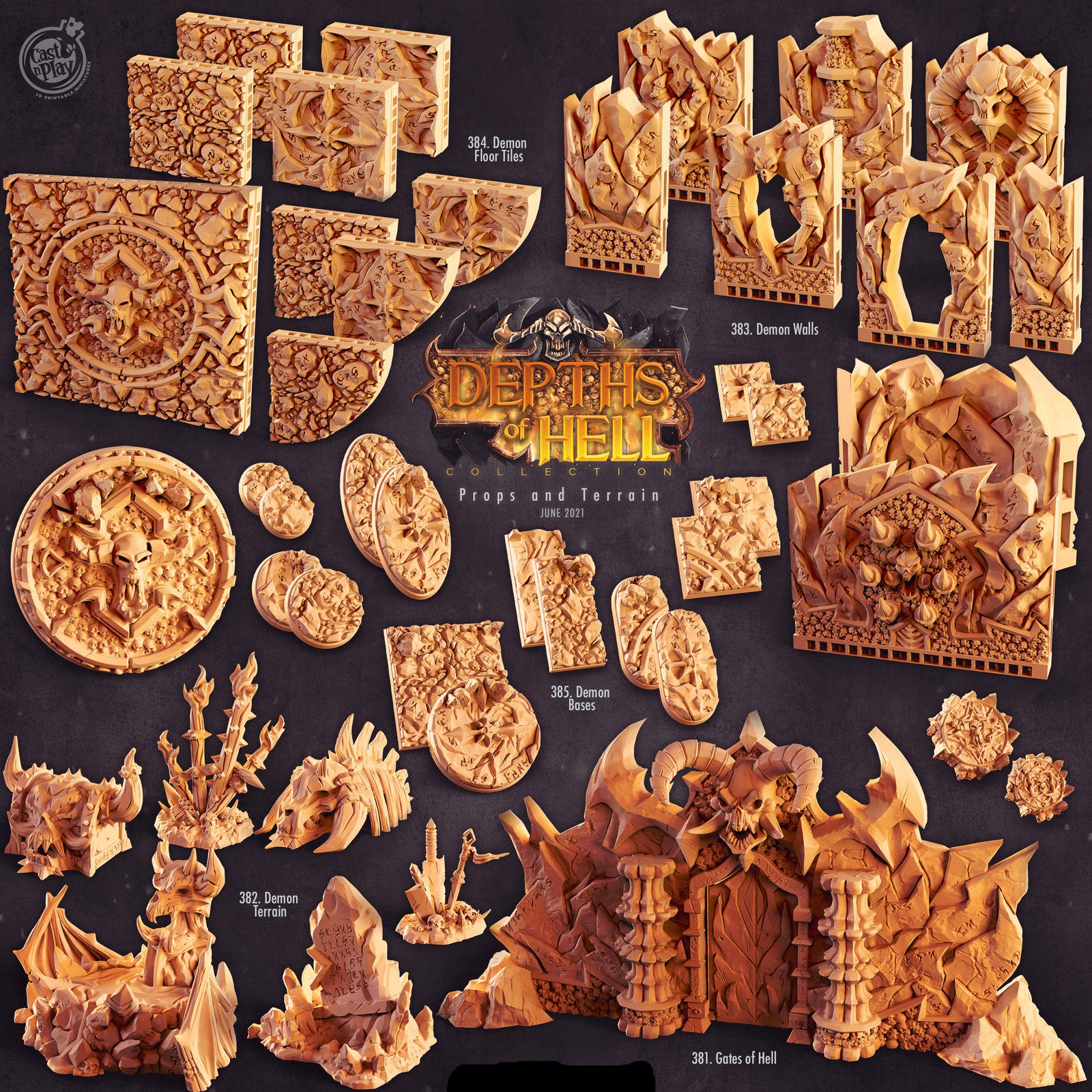 Demonic Bases – Depths of Hell Set