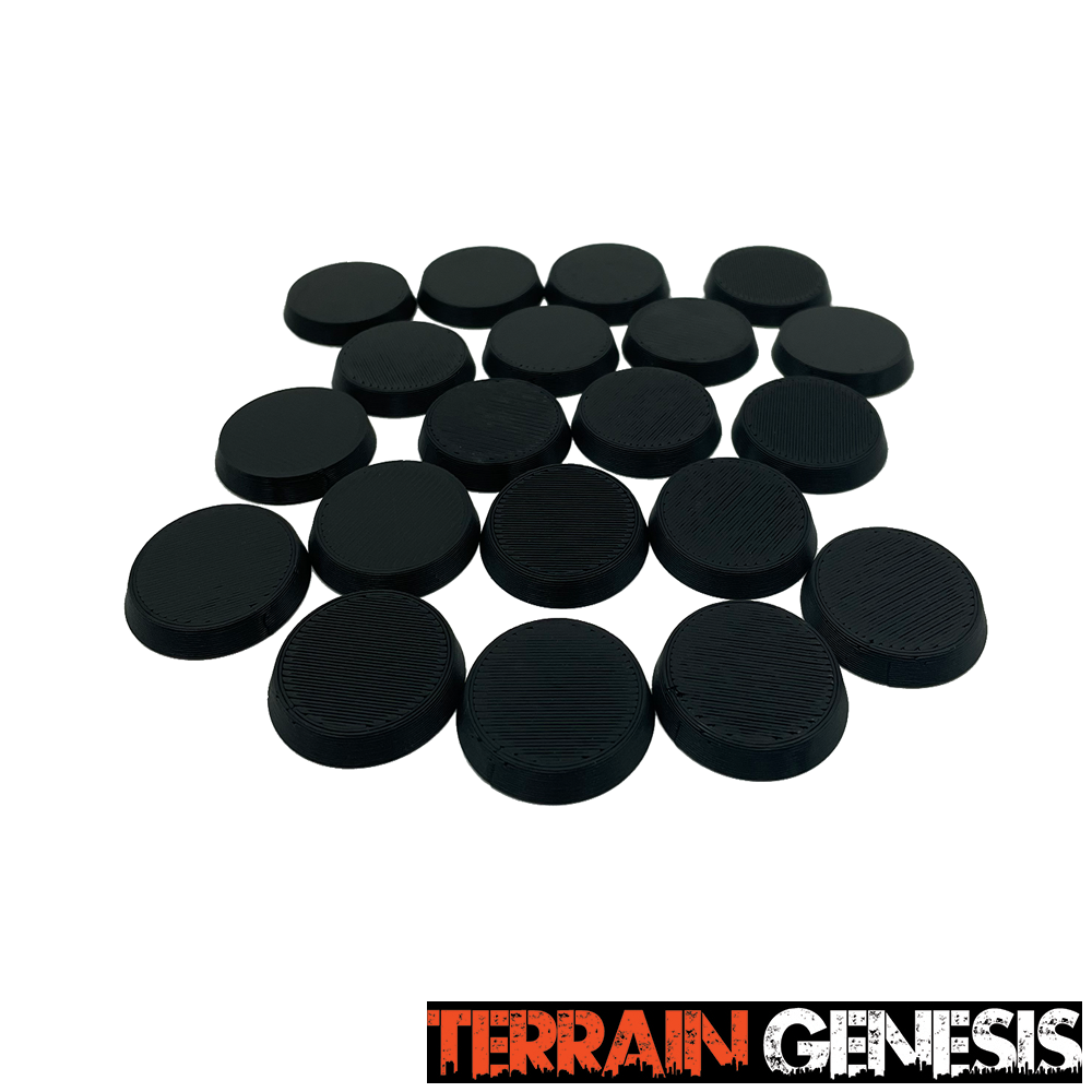 32mm Beveled Round Bases